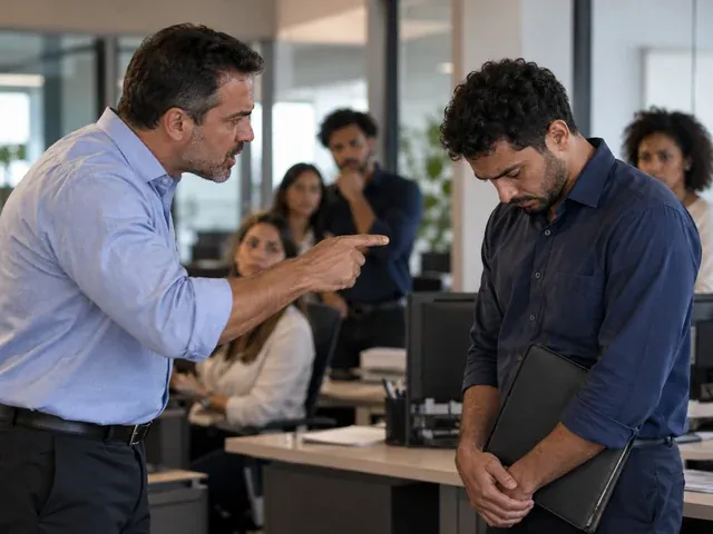 Trabalhadora abalada depois de ser humilhada pelo chefe no trabalho