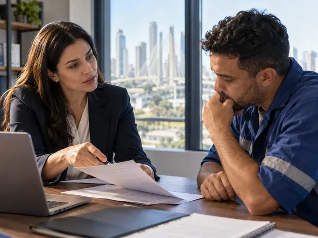 Cliente recebe orientação jurídica online sobre o processo trabalhista, em uma conversa sobre acordo trabalhista vale a pena? quando aceitar na audiência
