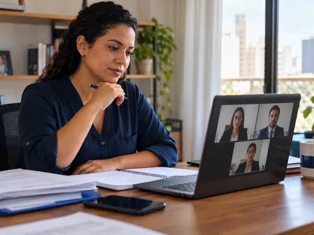 Cliente recebe orientação jurídica online sobre o processo trabalhista, em uma conversa sobre audiência trabalhista online: como funciona e como se preparar