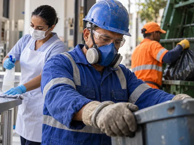 Trabalhador recebe orientação sobre seus direitos no emprego, em uma conversa sobre insalubridade: quem tem direito, lista por profissão